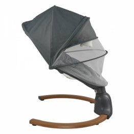 Bebe Stars  Κούνια Ηλεκτρική Fluffy Smoked Grey 257-186